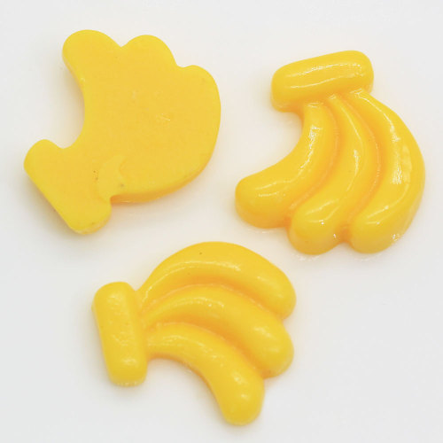 Kawaii Mini Banana String perline a forma di melma per decorazioni di giocattoli fai-da-te Perline artigianali fatte a mano per bambini Decorazione cabochon