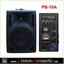 10" Portable Active PA Speaker Box System PB-10A