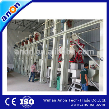 60T/D rice milling machine rice mill complete rice milling line