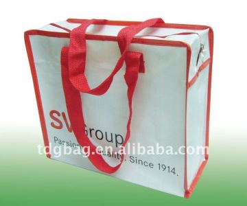 2014 zipper pp non woven bags