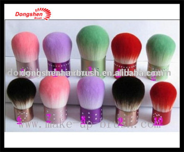 Rhinestone make up brushes,Colorful makeup brushes,Diamond makeup brush hair