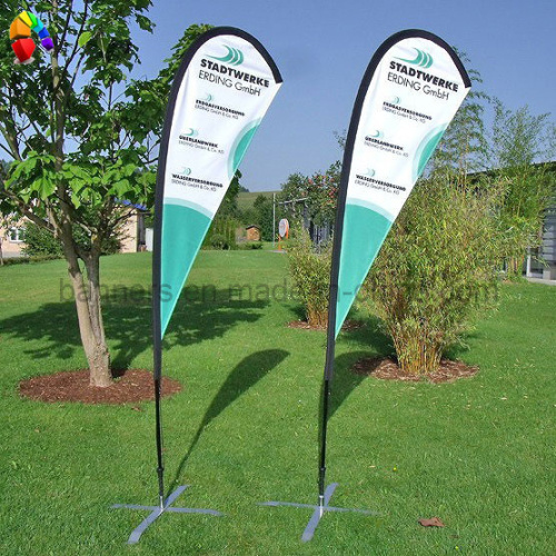 Customized Stand Flag with Teardrop Banner Printing