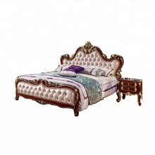Super King Size Leather Headboard Beds with Drawers for Sale