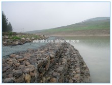 PVC coated water resources protection mesh/hexagonal gabion wire mesh home depot