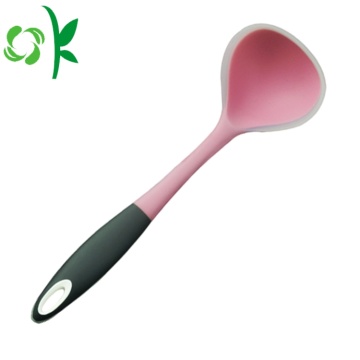 Silicone Utensil Soup Spoon Tools Cookie Slotted Kitchen