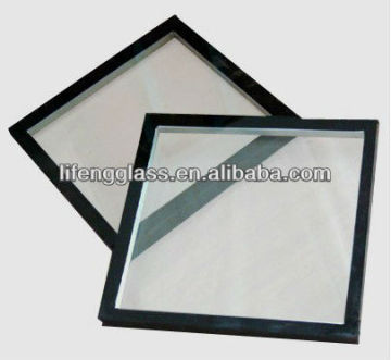 Transparent toughened safety 4-19mm patterned glass