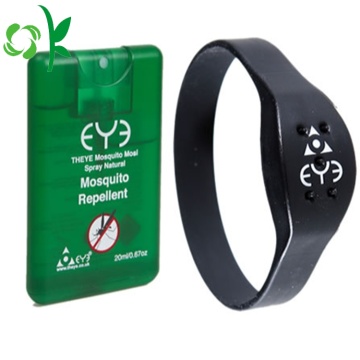 Competition Silicone Repellent Mosquito Bands for Travel