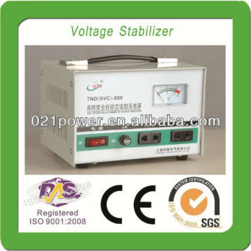 500va servo motor automatic voltage stabilizer.