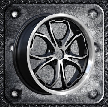Car Alloy Wheels machine face and lip