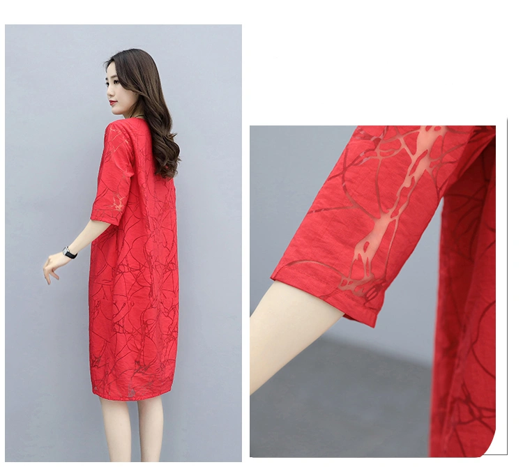 Summer Fashion Plus Size Dress Loose and Thin Fairy Skirt