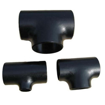 EN10253-2 Seamless Pipe Fittings Equal Tee