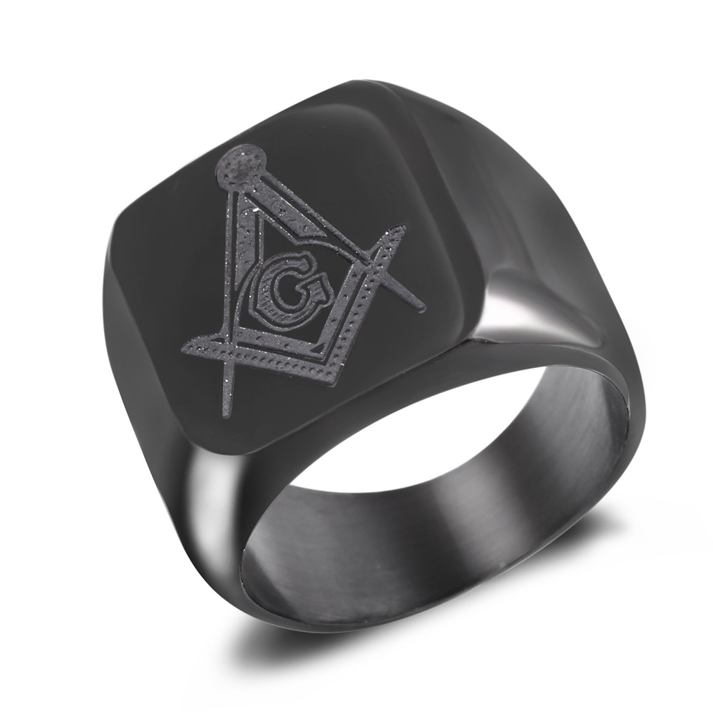 Signet Pattern Ring