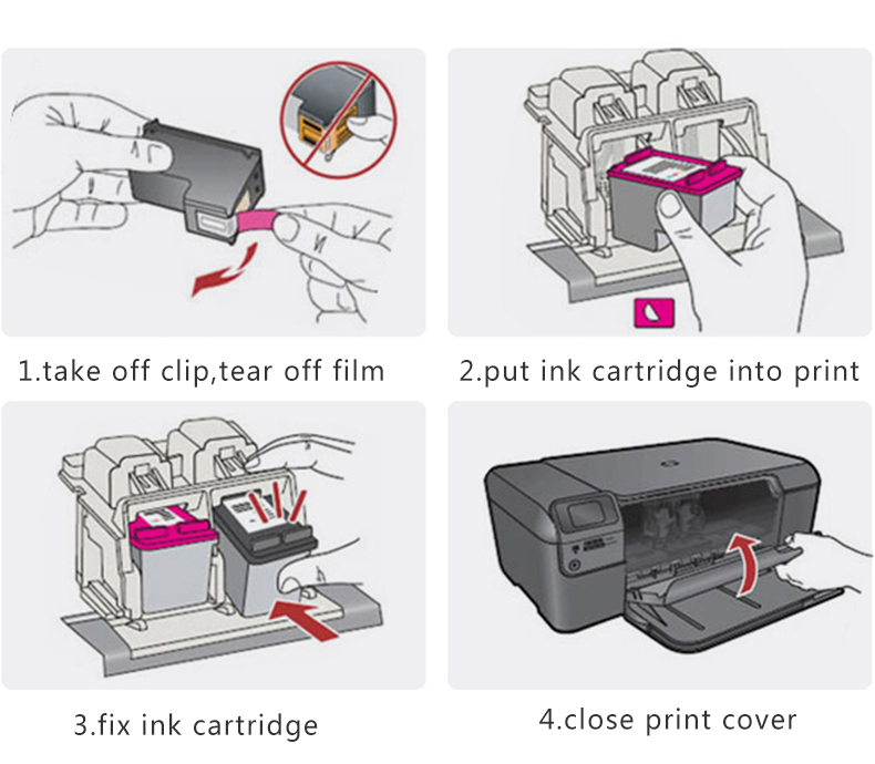 compatible ink cartridge CHPA 901xl for officejet 4500 J4580 J4550 J4540 4500 J4680 J4524 J4535 J4585 J4624