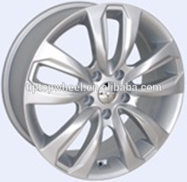 silver car wheel sorento guangzhou wheel 17x7.0 alloy wheel 5 hole cast wheel