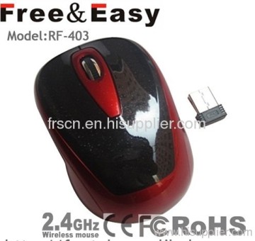 Rf-403 Wireless 2.4ghz Optical Portable Usb Mouse 