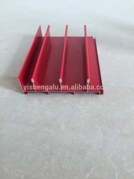 Advantage price Electrophoretic champagne aluminum profile for bathroom door
