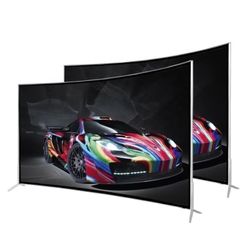 43-65 Inch Curved Screen Smart TVs: 4K UHD LED LCD with Android WiFi