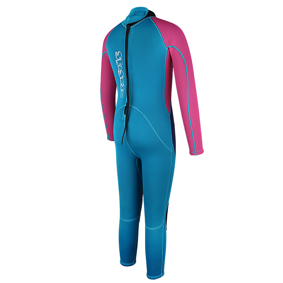 Seaskin Kids 2 mm Néoprène Back Zip Diving WetSuits