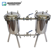 Dairy Industrial Stainless Steel Milk Filter Machine with Honey Double Filter