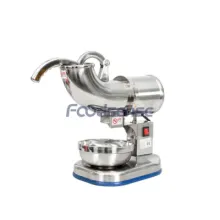 Commercial Automatic Electric Stainless Steel Ice Shaving Machine Ice Crushers for Snow Cones