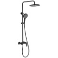 Gunmetal Grey Brass Bath Shower Set