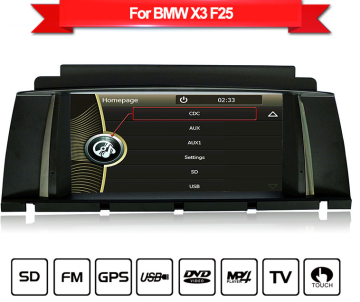 Car GPS navigation for BMW X3 F25