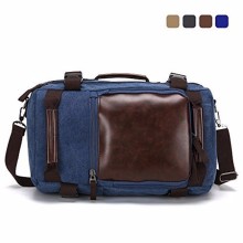 Unisex Vintage Backpack Canvas Leisure Backpack Messenger Bag,Laptop Messenger Bag