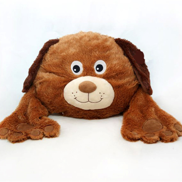 Comfortable puppy plush cushion