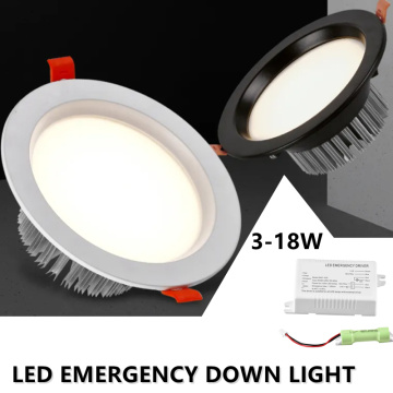 Rechargeable led emergency down light
