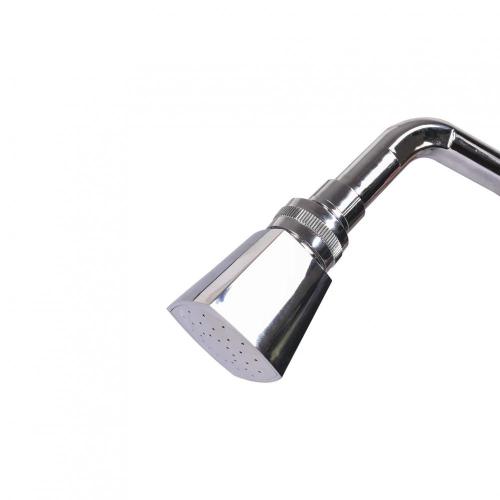 High Flow Shower Head, ABS material With Swivel Joint High Pressure Adjustable Shower Spray Head Wall Pipe