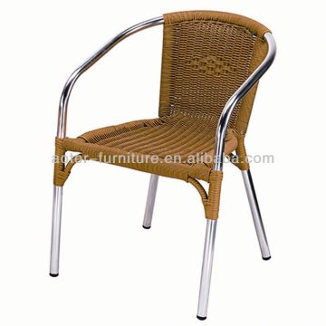 Commercial quality wholesale rattan furniture wing chair