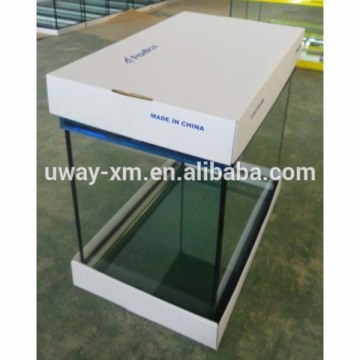 4mm thickness small size float glass aquarium tank