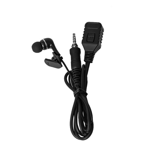 Fone de ouvido de alta qualidade de 3,5 mm para walkie talkie telefone mp3 pc