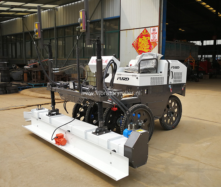 Ride-on Laser Guided Concrete Floor Leveling Machine