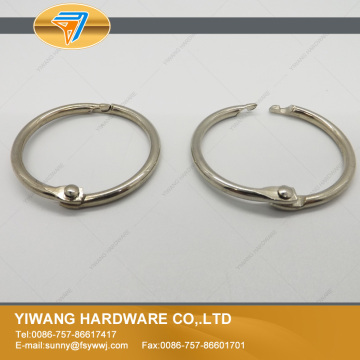 Metal hinged ring craft photo album split book binder ring