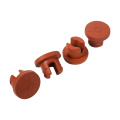 Rust Red Color Pharmaceutical Butyl Stopper