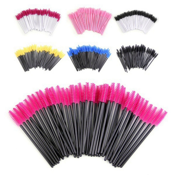 100pcs Eyelash Brush Mascara Wands Spoolies Eyebrow Brush