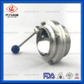 Stainless Steel Weld / Thread Butterfly Valve