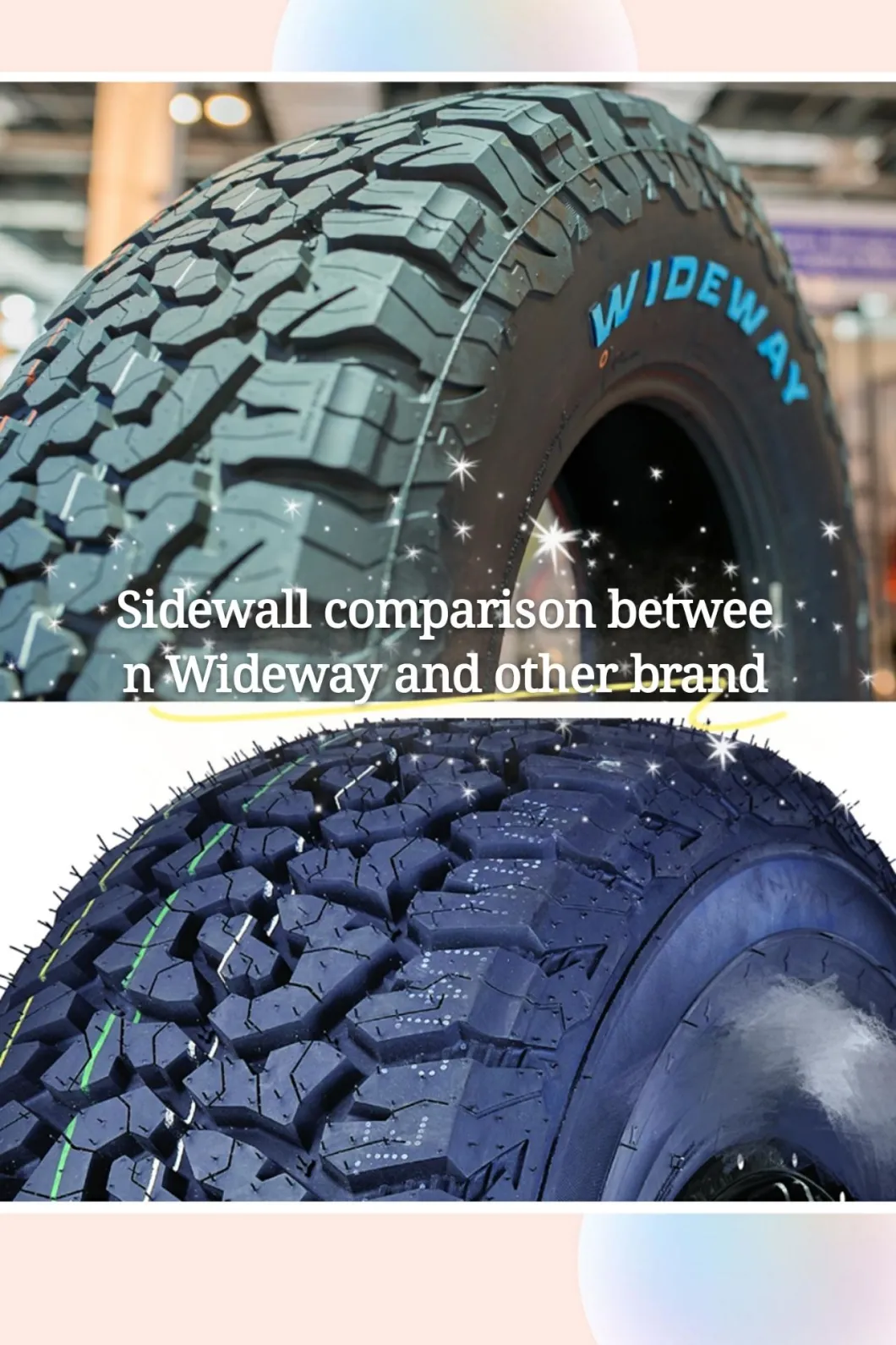 Bf Goodrich Wideway Passenger PCR Tire, M/T Mud and Snow Tire, a/T All Terrain Car Tire, SUV 4X4 Tire, UHP High Performance Tire, Radial Commercial Car Tire