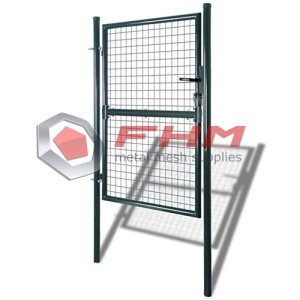 Single Door Metal Patio Gate Stabilt Staket Gate