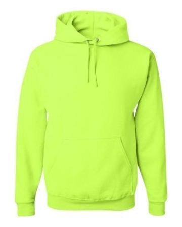 hi viz hoodie with pocket classical design