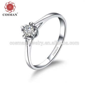 2014 unique fashion Diamond rings ,white gold rings