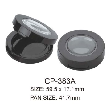 Round Compact Case with Transparent Window