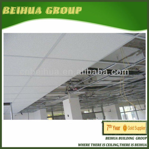 mineral wool soundproof basement ceiling tile