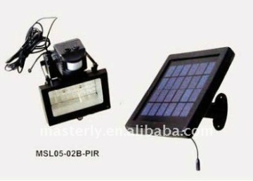 2W solar pir sensor light, solar sensor light pir, solar infrared light