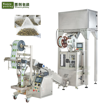 Automatic Pyramidal Nylon Mesh Tea Bag Packing Machine