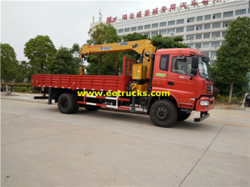 Dongfeng 220HP 8ton Truck Cranes