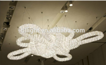 unique design luster white LED projection lighting