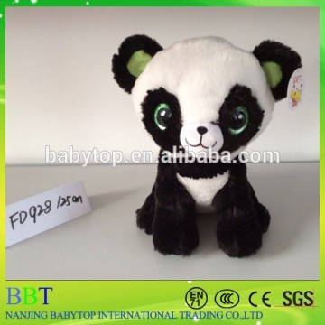 Cute big eyes panda stuffed animal toy