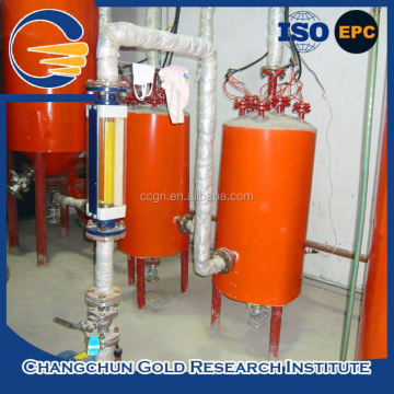 Electrolytic refining gold refinery processing plant